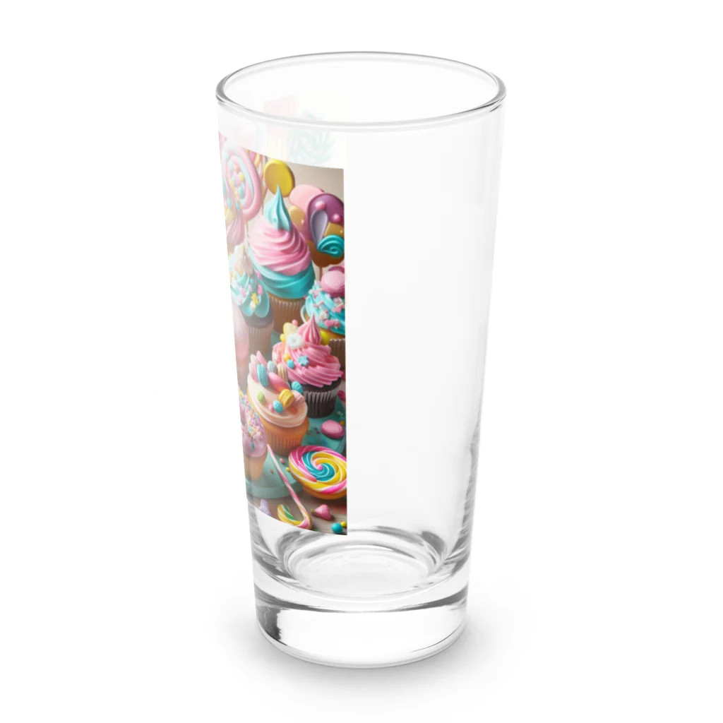 sweeshiiの甘くて美味しそうな洋菓子 Long Sized Water Glass :right