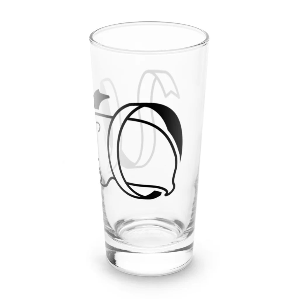 STUDIO OTOMARUのウォンバットのウォ（WO）【wombat】 Long Sized Water Glass :right