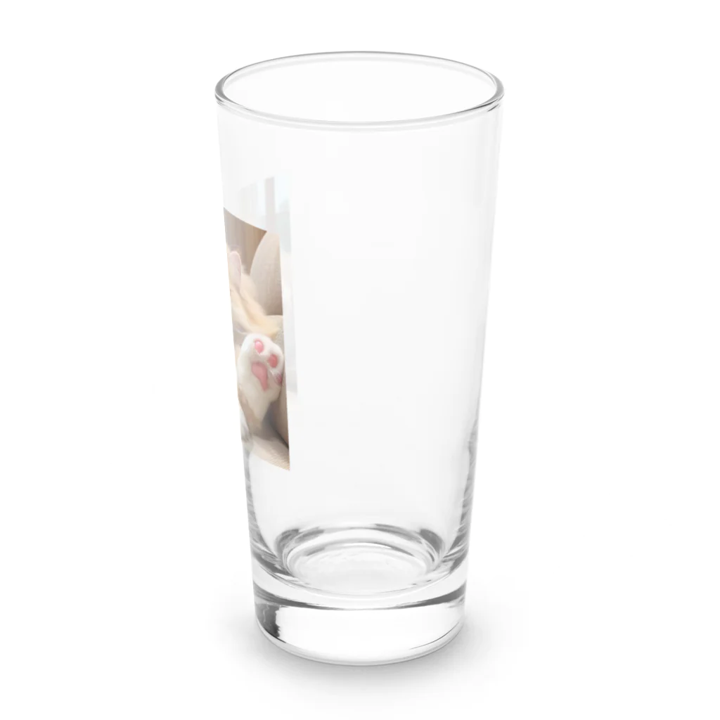 癒しのショップの愛あるニャンコ Long Sized Water Glass :right