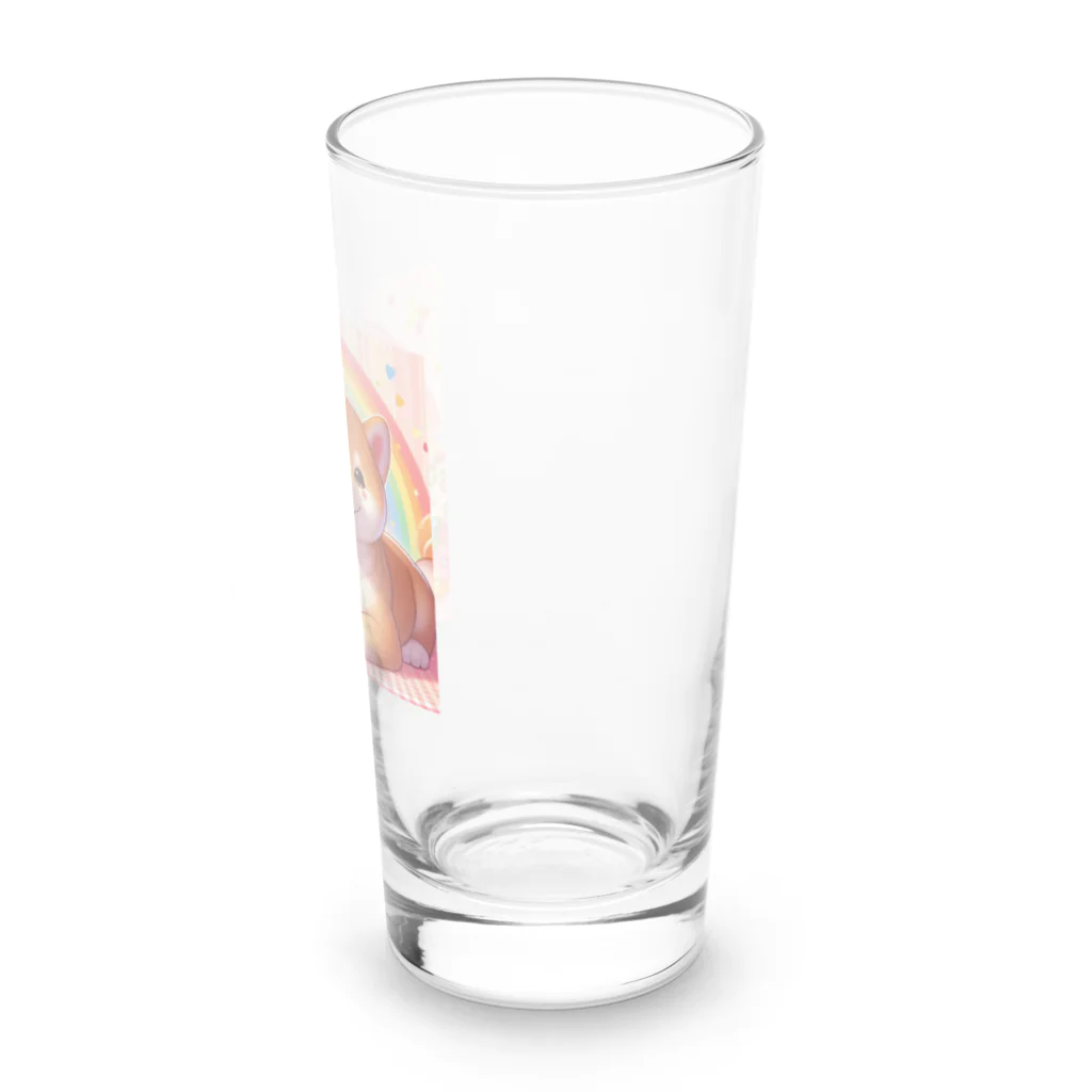 癒しのショップの夢の中の柴犬 Long Sized Water Glass :right