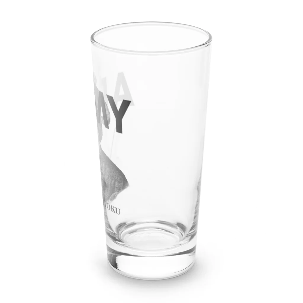 部屋とデニムとわたしのU.S.ARMYな聖徳太子さん Long Sized Water Glass :right