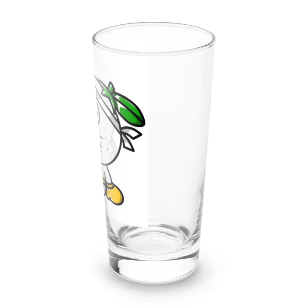 あじまるくんのあじまるくんのみかんジュース専門グラス Long Sized Water Glass :right