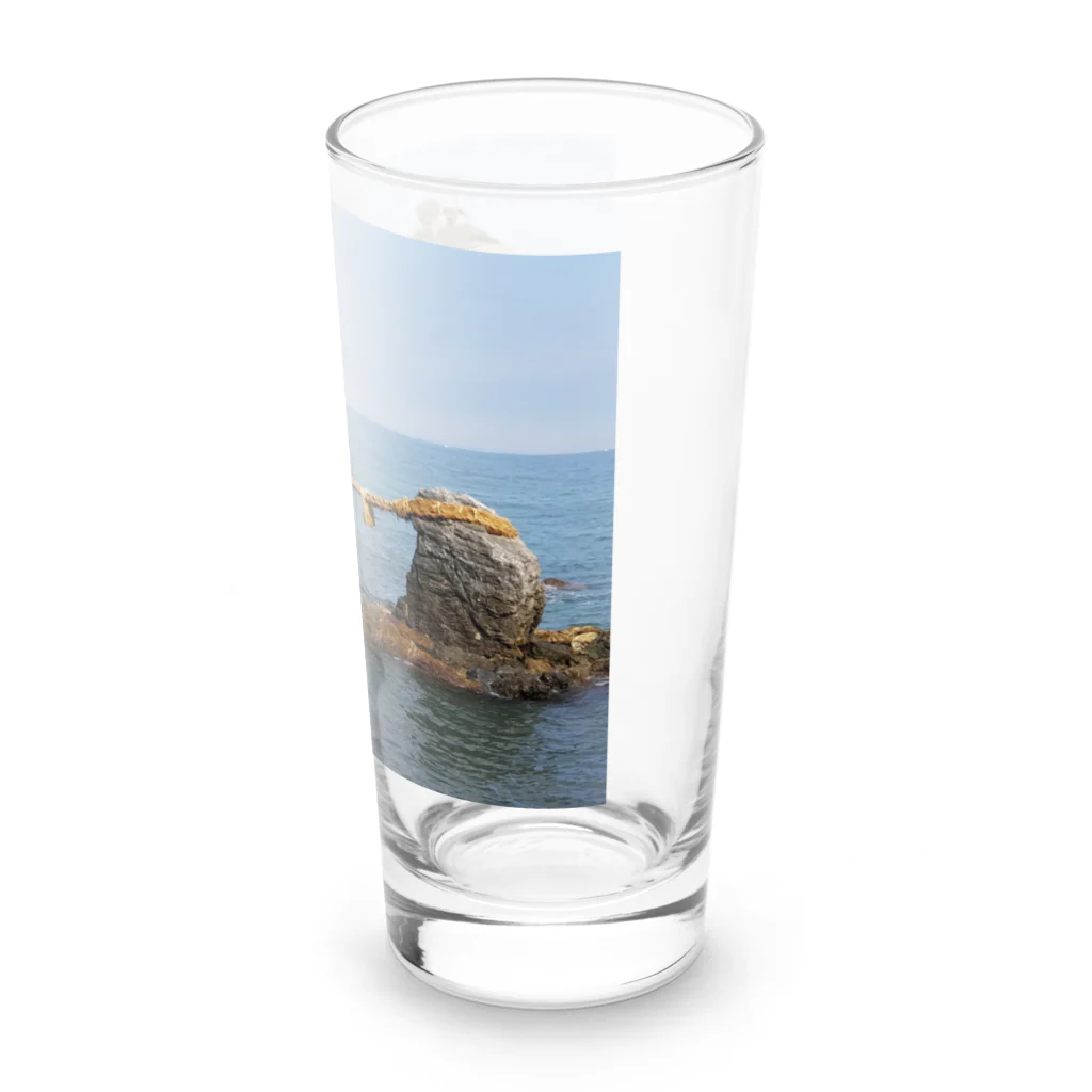 amaterasu358800の夫婦岩 Long Sized Water Glass :right