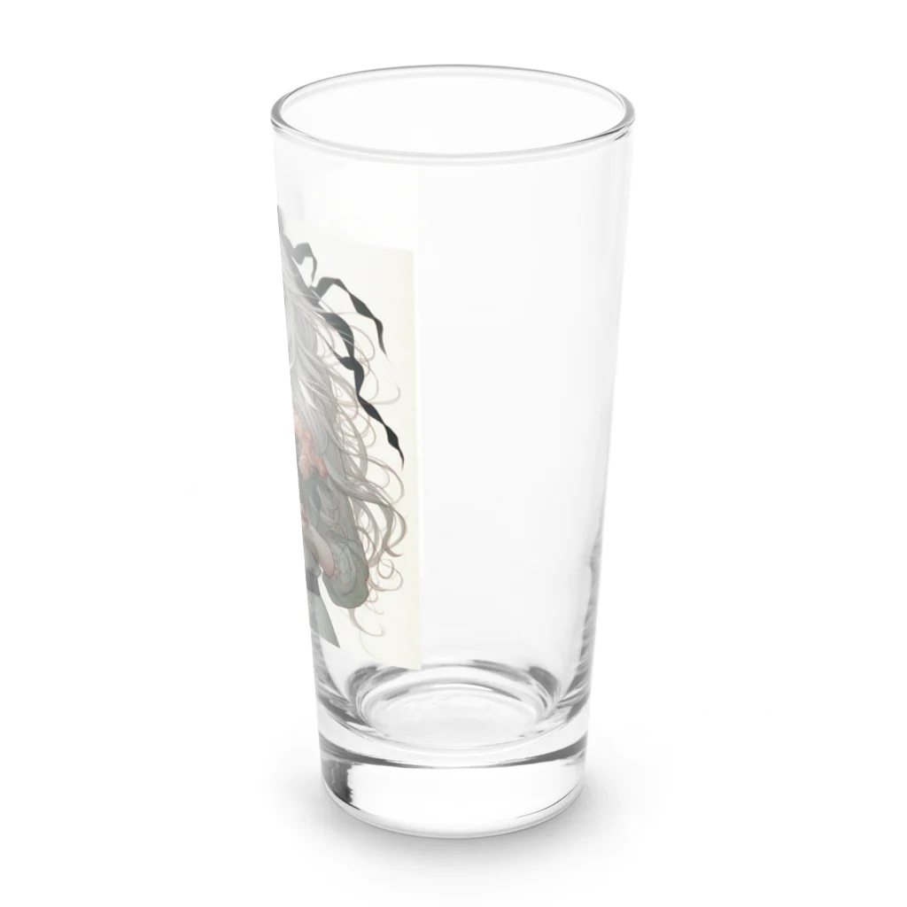 cocoa8877の誕生日に薔薇を贈る Long Sized Water Glass :right