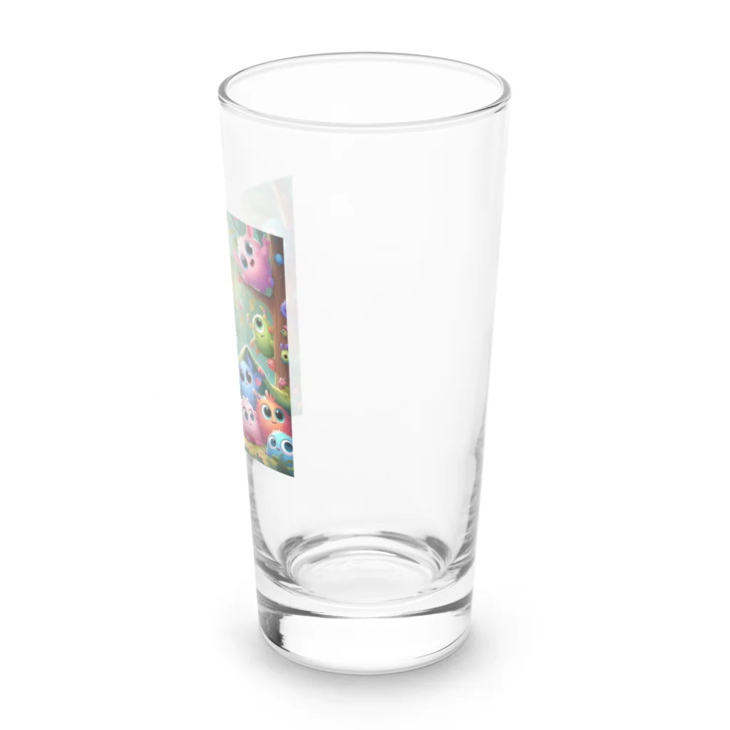 mi305090509_のほっこりまんまるちびモンスター Long Sized Water Glass :right