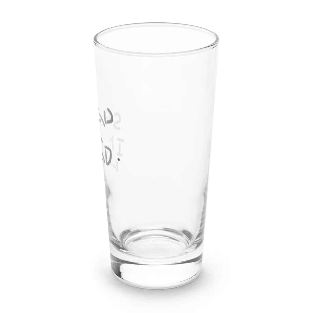 @澤田の頭の中 ＝ アーティスト🎨の澤田の頭の中のサワダさいん Long Sized Water Glass :right