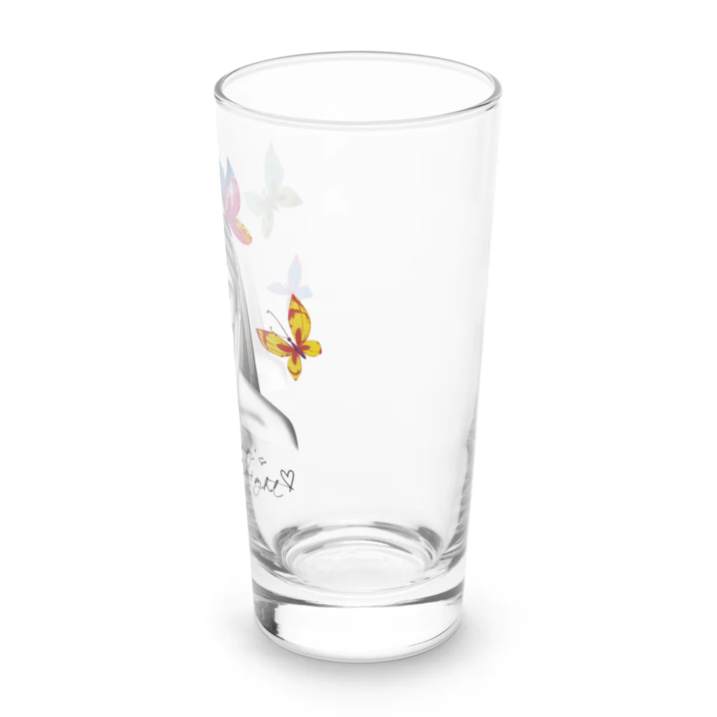 echicaの Everything’s Alright Butterfly Long Sized Water Glass :right