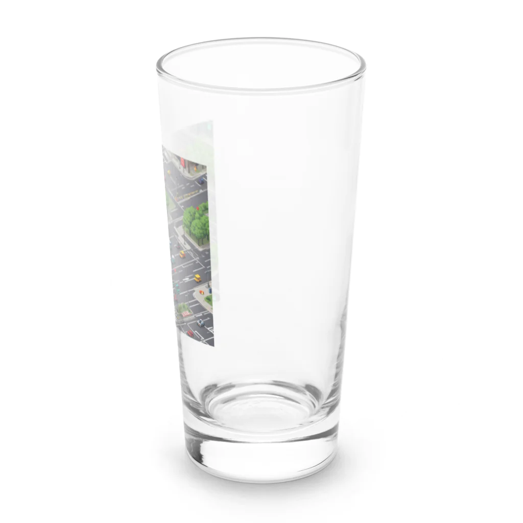 ft141104の「都会の信号 道路マップ」 Long Sized Water Glass :right