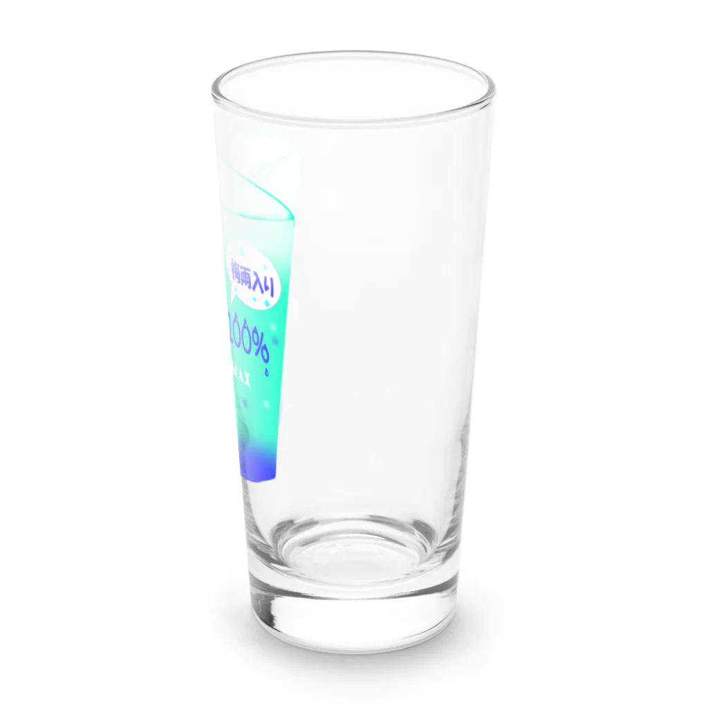 作りかけのたい焼きのshitsudo100％（湿度100％）梅雨入り Long Sized Water Glass :right