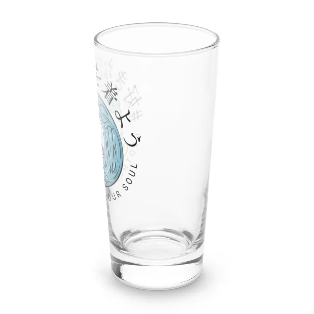 chataro123の好きな服を着よう Long Sized Water Glass :right