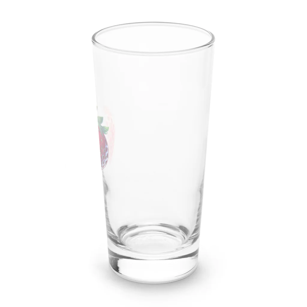 strawberry168のイチゴ柄 Long Sized Water Glass :right