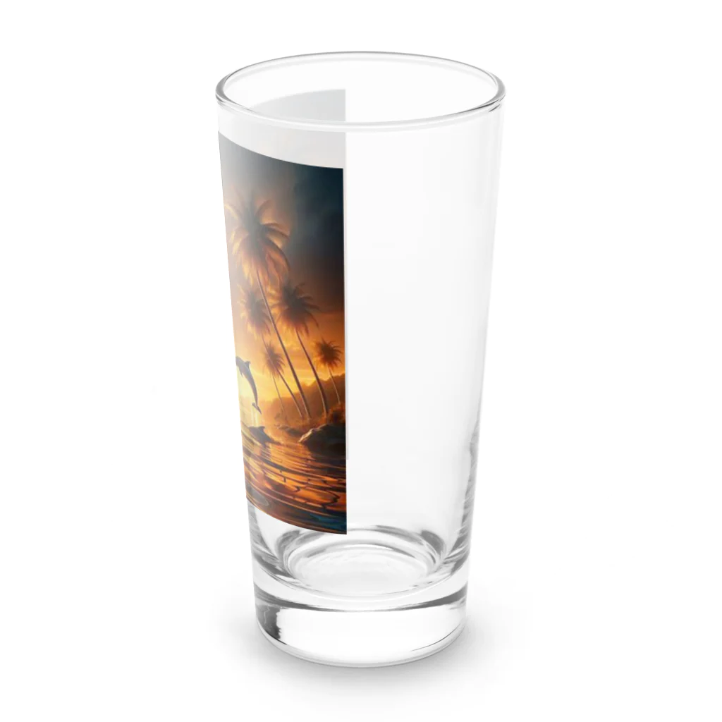 Rパンダ屋の「美しい海風景グッズ」 Long Sized Water Glass :right