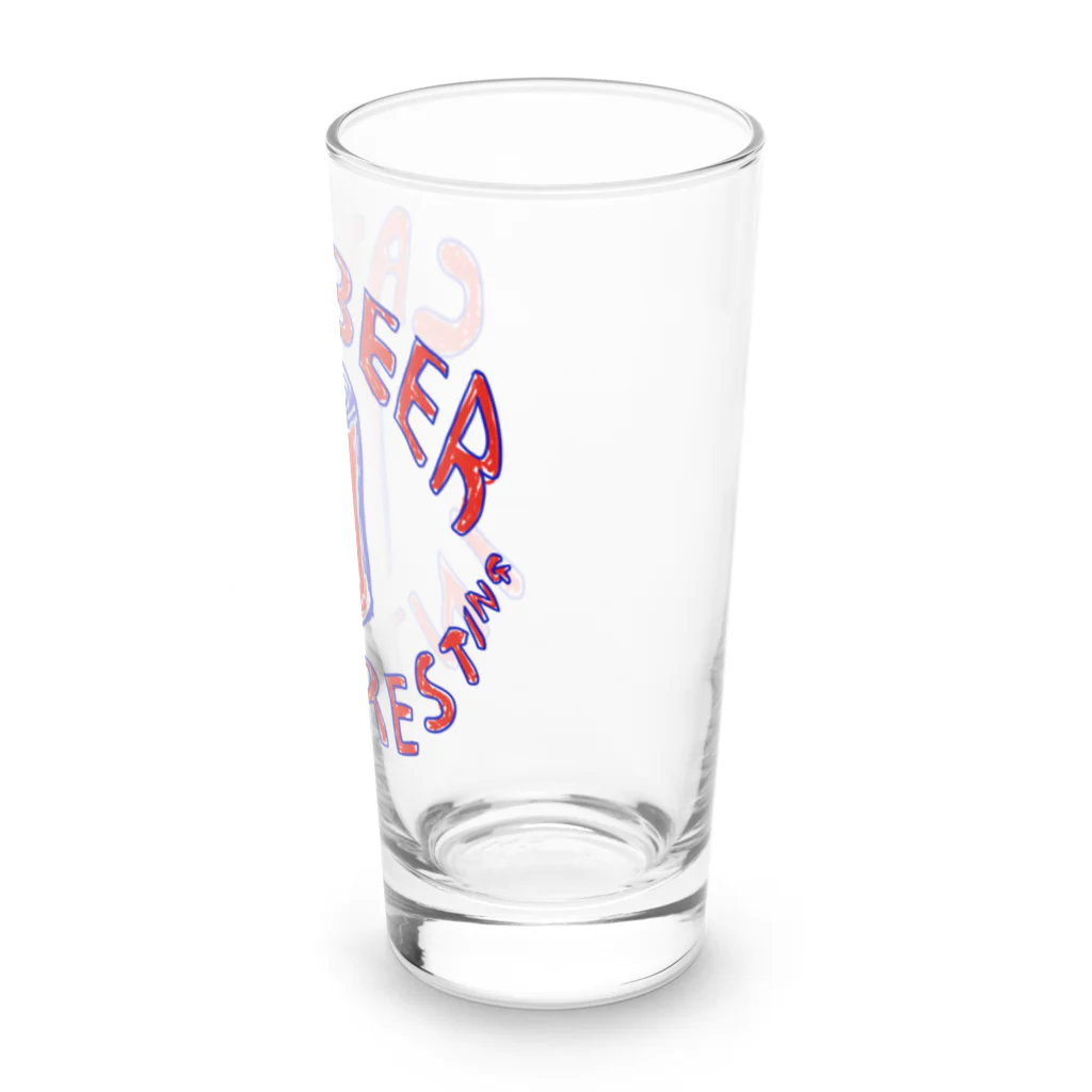 LOVE_BEERのビール猫 Long Sized Water Glass :right