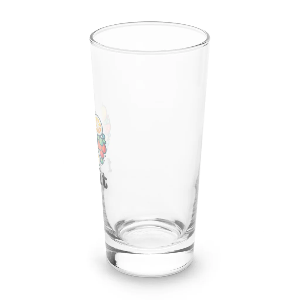 ましゅまろアートのミニマルフルーツコレクション Long Sized Water Glass :right