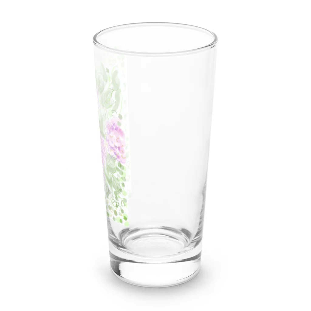 totoartの紫陽花 Long Sized Water Glass :right