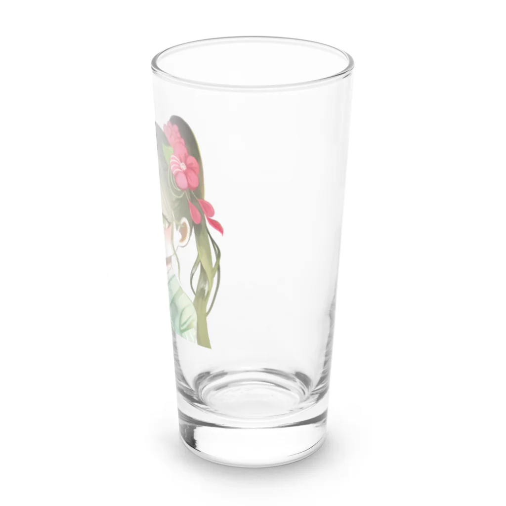 乾杯がーるずSHOPのKanpaiGirl「梅酒ロックちゃん」グラス Long Sized Water Glass :right