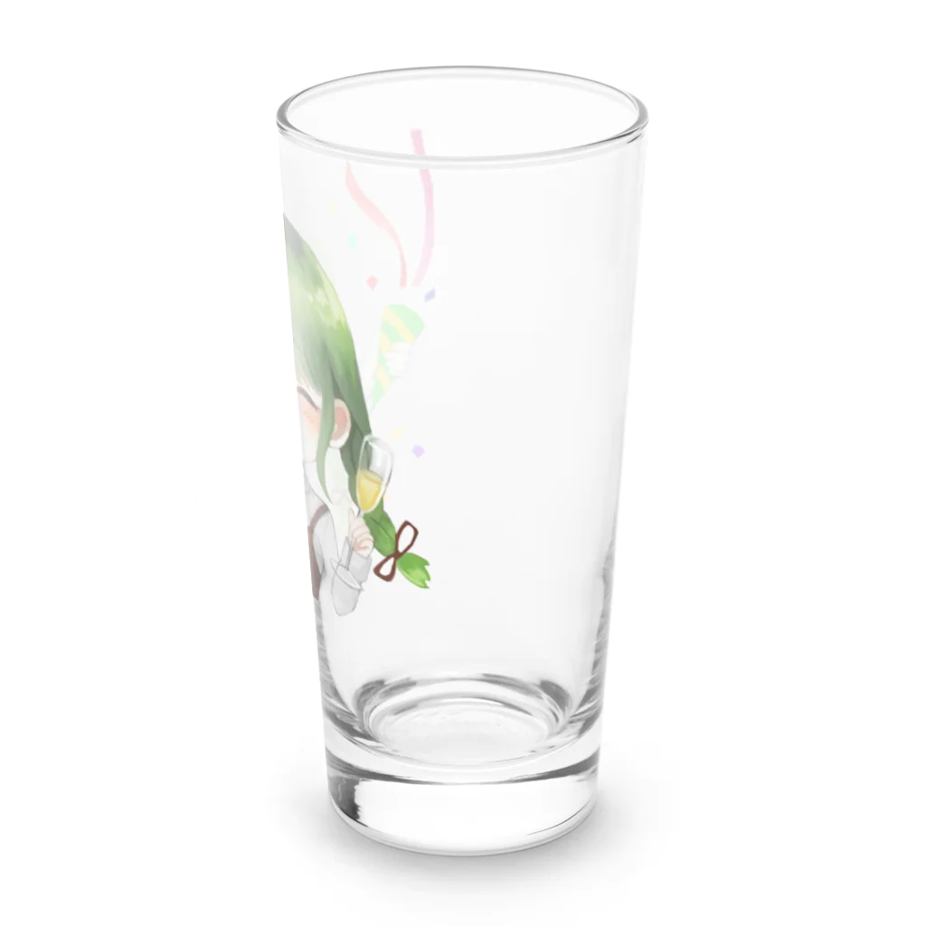 乾杯がーるずSHOPのKanpaiGirl「お誕生日ちゃん」グラス Long Sized Water Glass :right