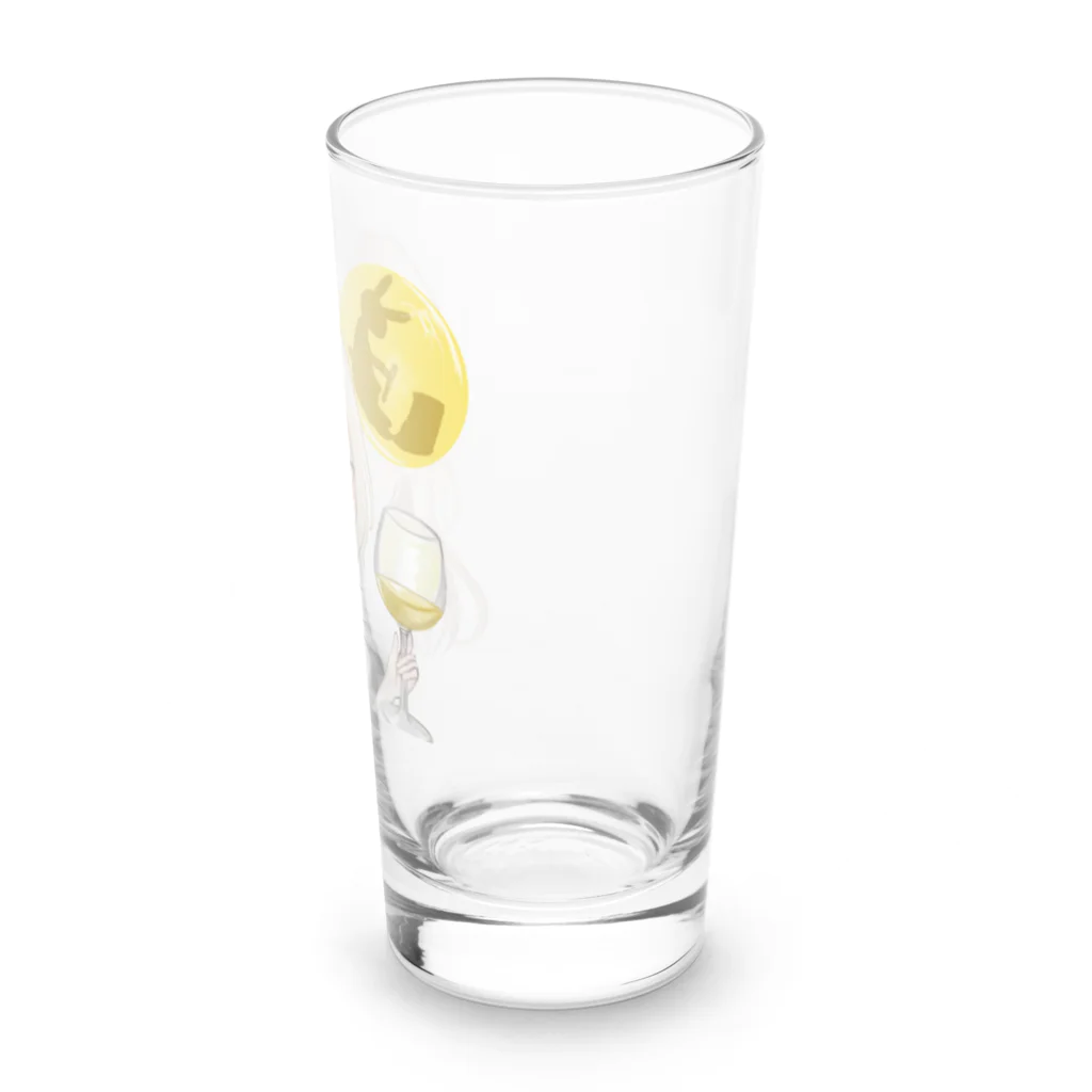 乾杯がーるずSHOPのKanpaiGirl「お月見ちゃん」グラス Long Sized Water Glass :right