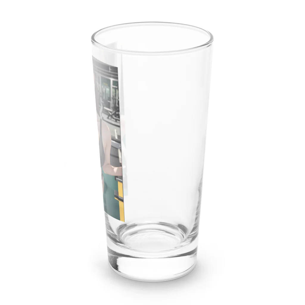 kura111のスポーツ女子 Long Sized Water Glass :right