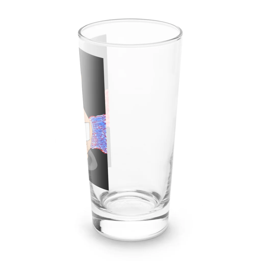 カメみたいな人間の内なる情熱❤️‍🔥 Long Sized Water Glass :right