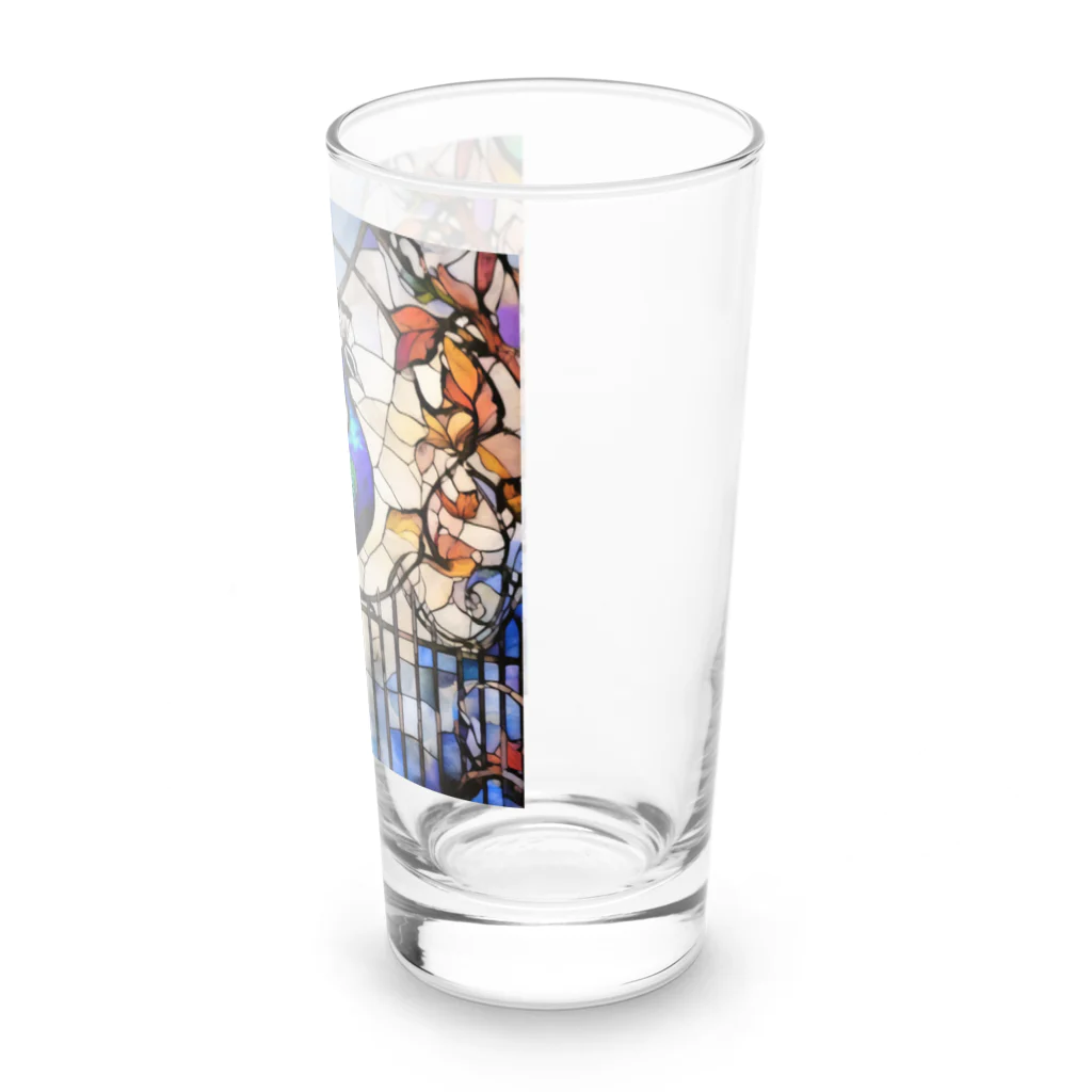 タカヤマ・サイトの絢爛豪華・孔雀 Long Sized Water Glass :right