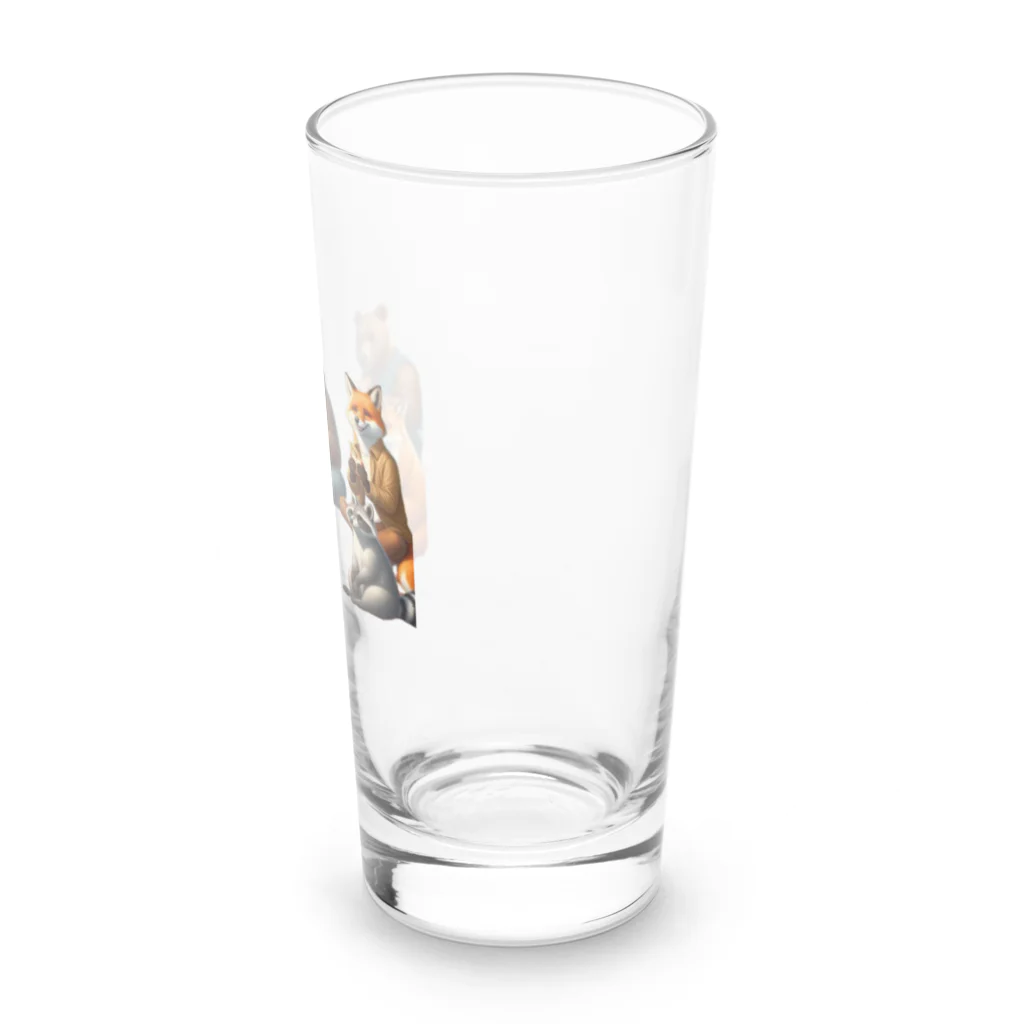 cazlandの"くまコンあらいのファンタジー会議" Long Sized Water Glass :right