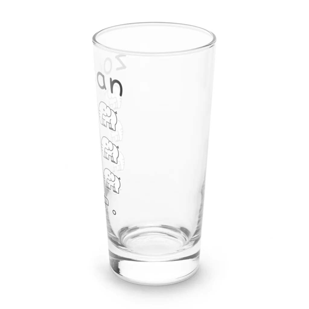 かいほう屋のzousan / 増産中。 モノクロバージョン Long Sized Water Glass :right