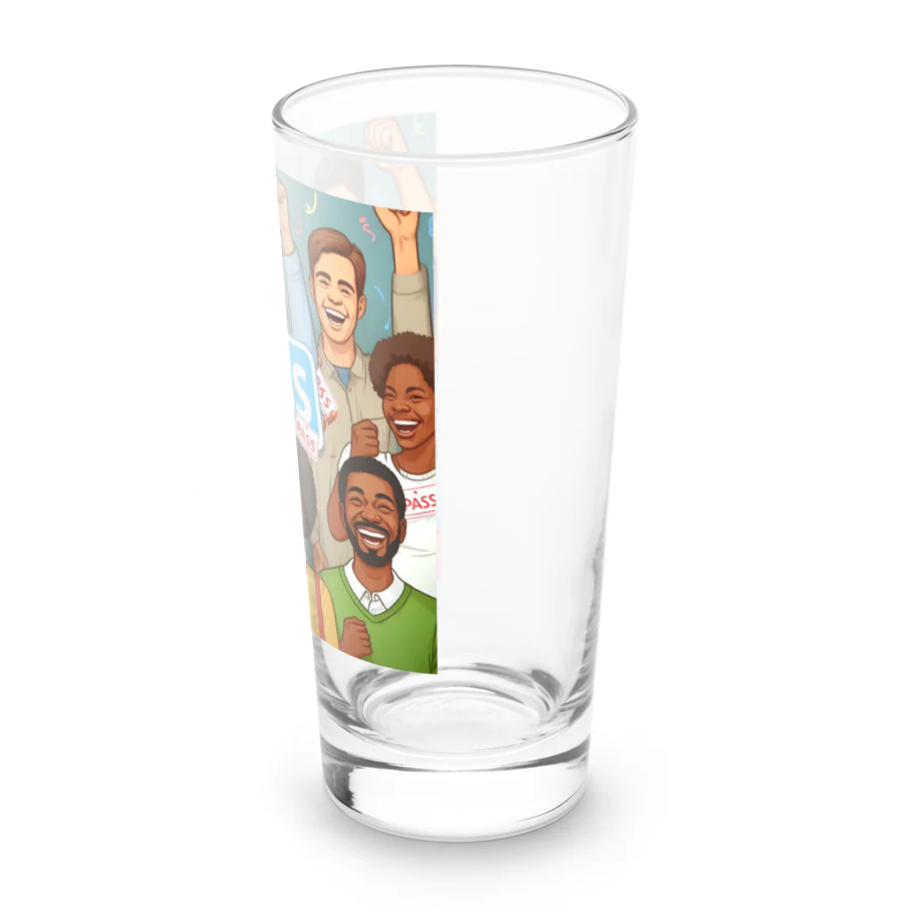 わっしょいの合格PASSED Long Sized Water Glass :right