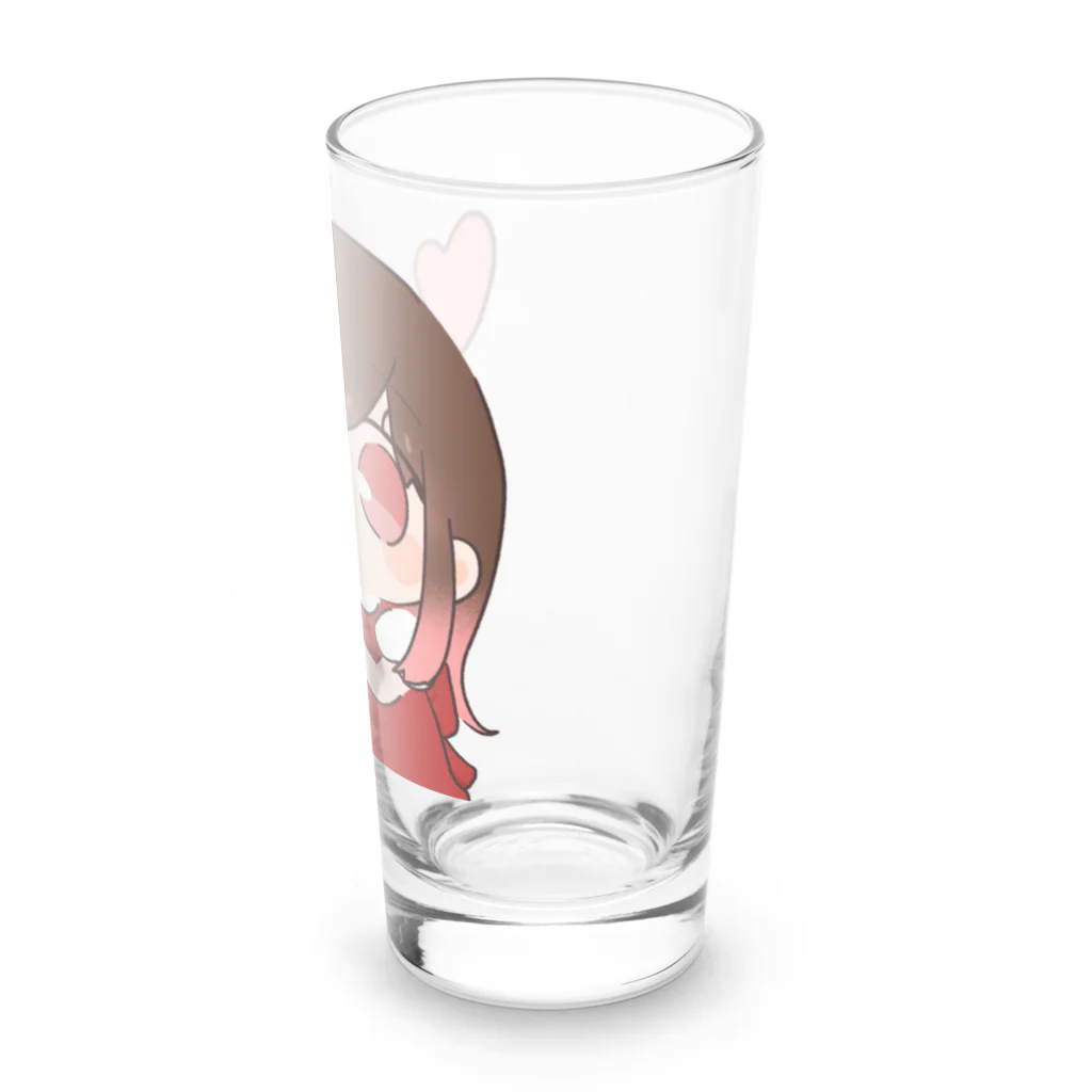 あーちゃん🫧‪のんーまっ！ Long Sized Water Glass :right