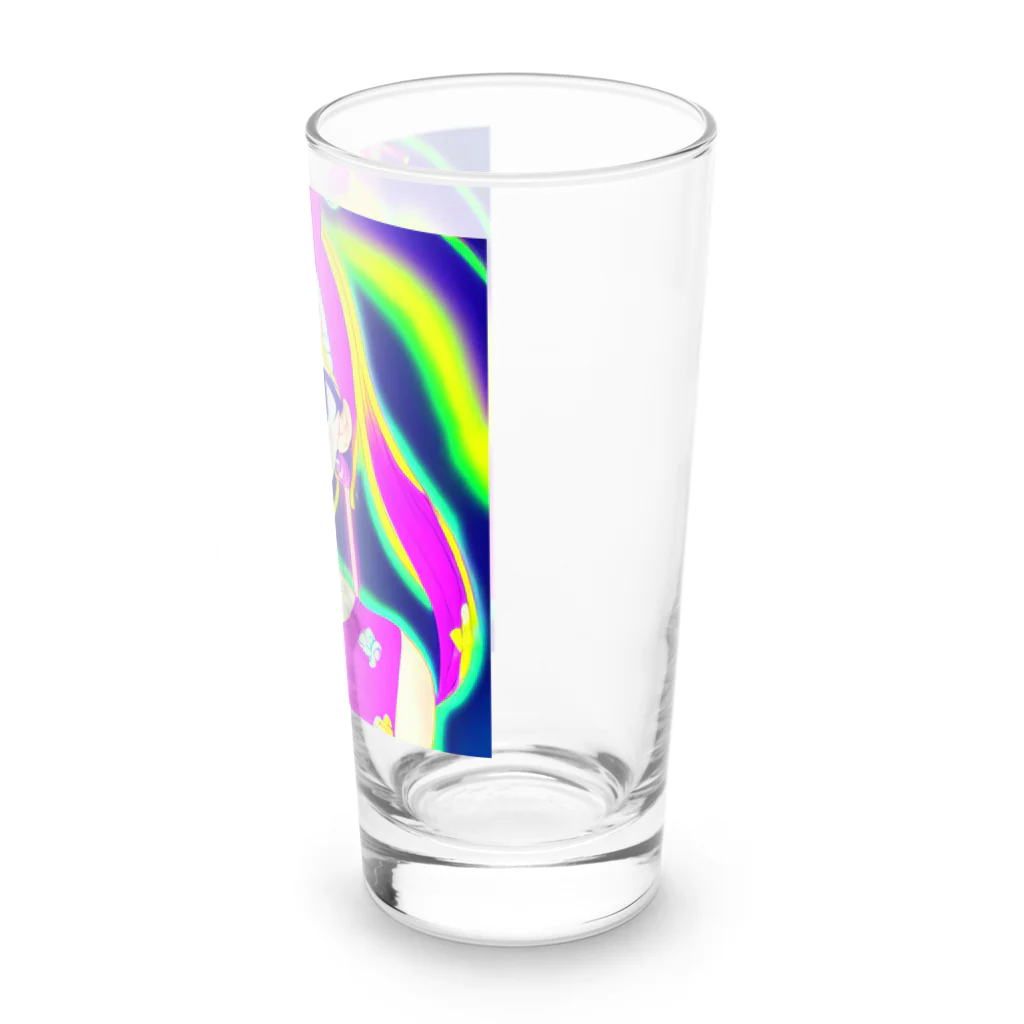 きゅぴきゅぴガールのきゅぴきゅぴ★金髪アイドル Long Sized Water Glass :right