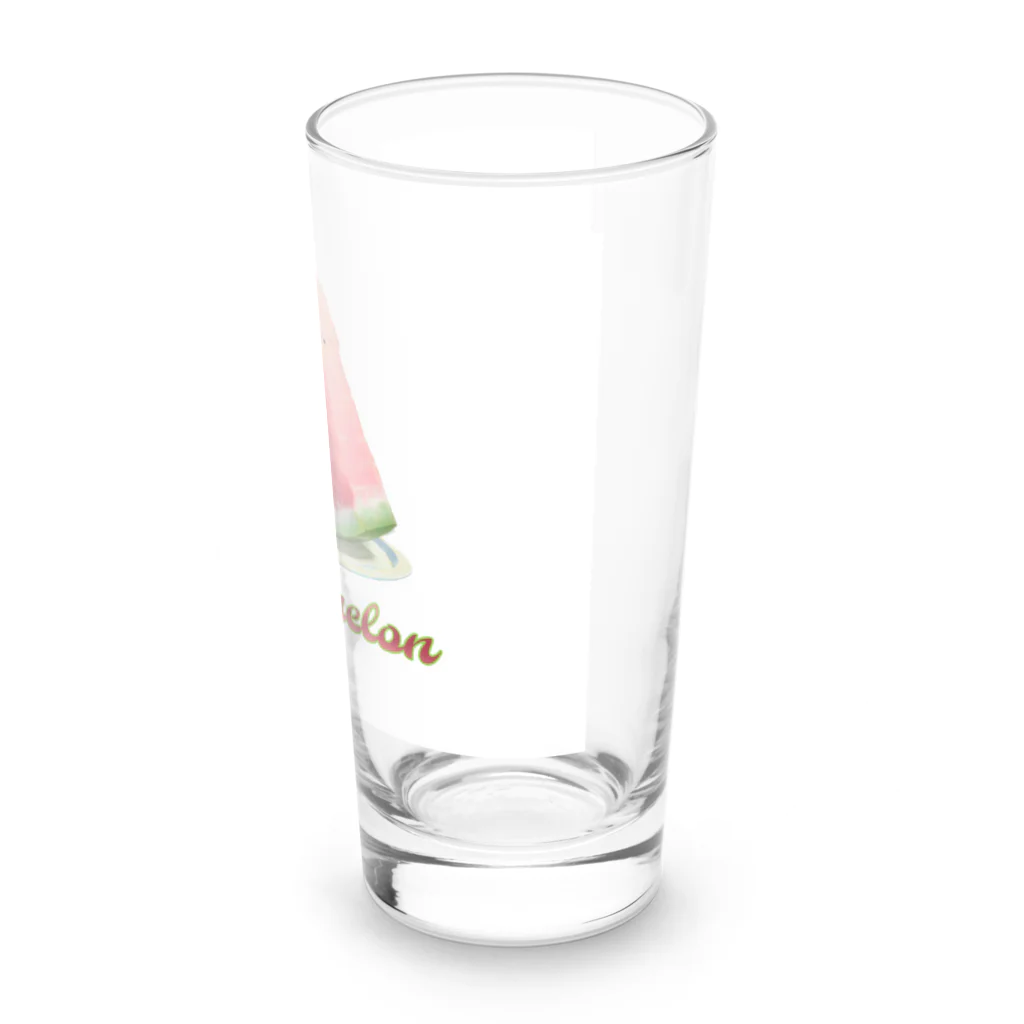 Fruit Fruit Fruit!!!のwatermelon Long Sized Water Glass :right