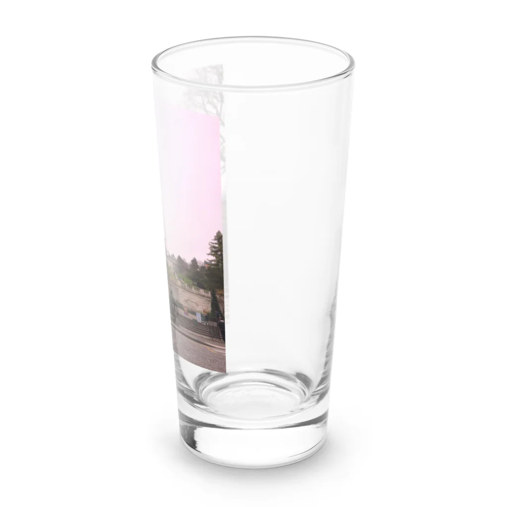 nightwalkerの冬のモンマルトルの丘 Long Sized Water Glass :right