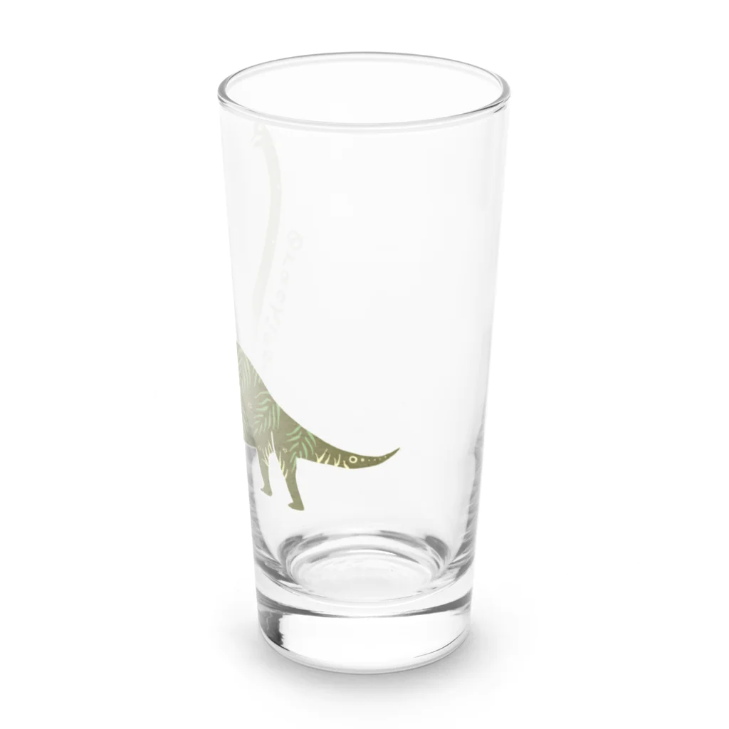 楽園Dinosaurの楽園Dinosaur*プラキオサウルス Long Sized Water Glass :right