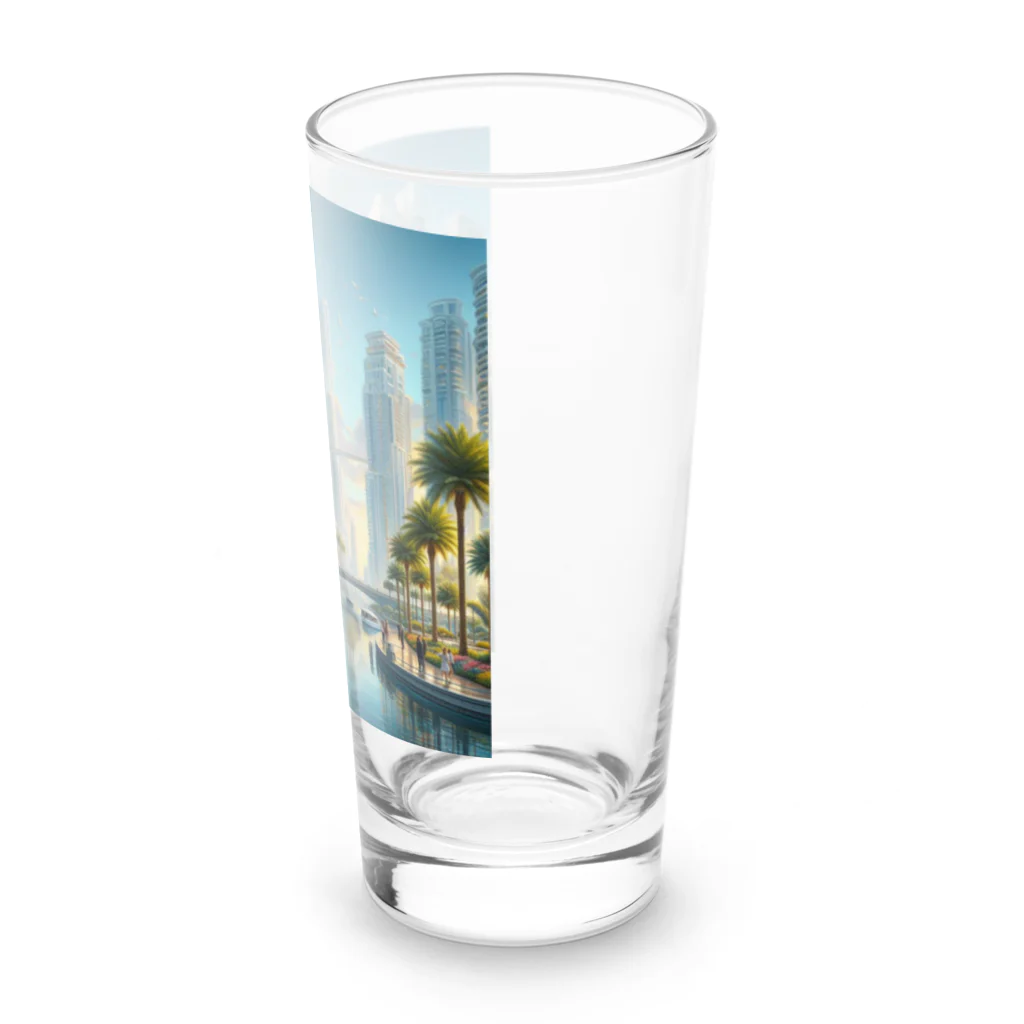 ハッピーハッピープラザ！のウォーターフロント Long Sized Water Glass :right