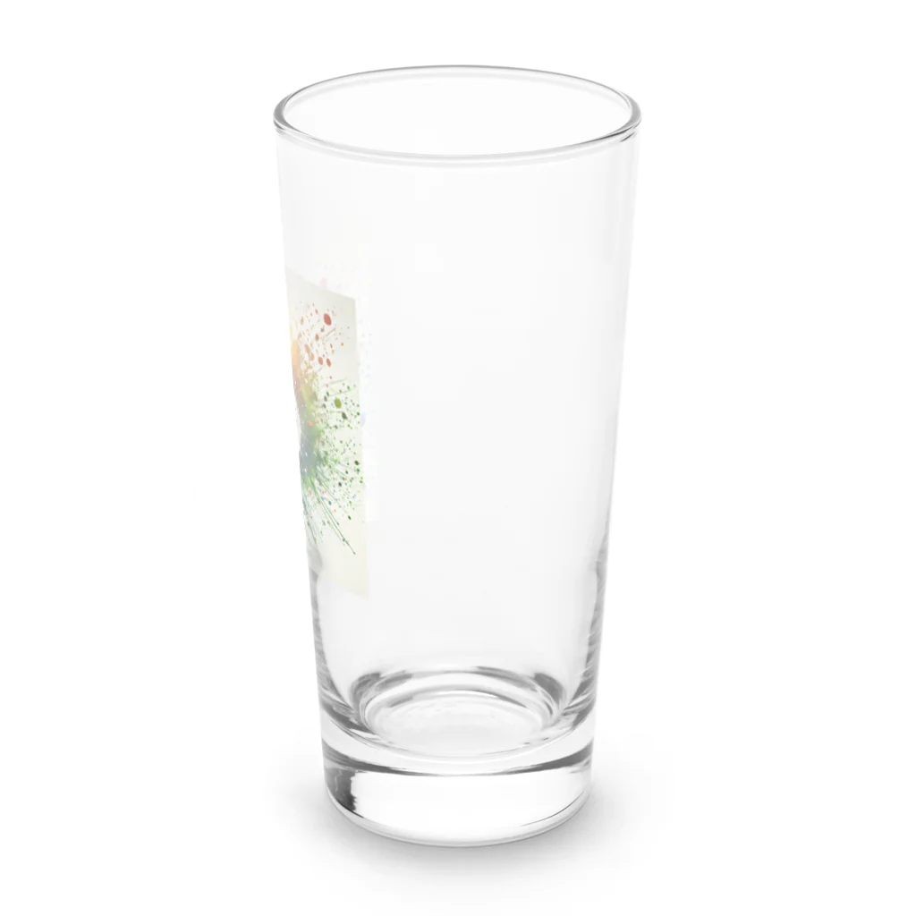 pyoromalの絵具が垂れちゃった・・・ Long Sized Water Glass :right