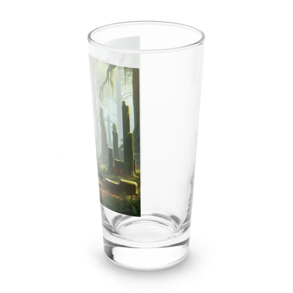 やるか、やらぬか？本人次第の気になる気配 Long Sized Water Glass :right