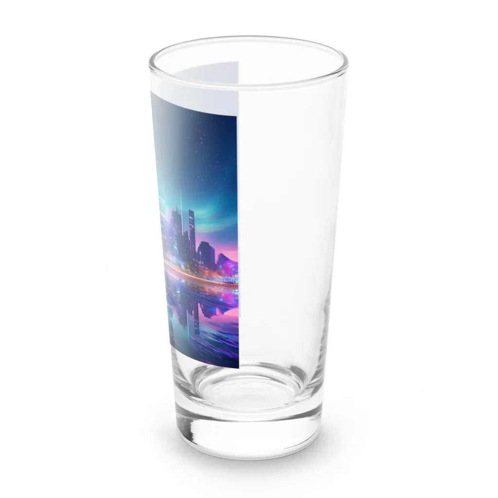 Mysycaの海辺の都市F Long Sized Water Glass :right