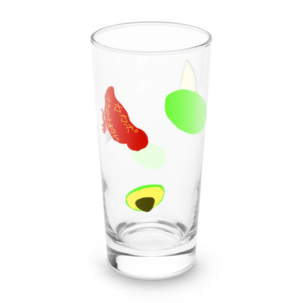 幸温 望☆yukiatsu nozomiのカカポロンググラス Long Sized Water Glass :right