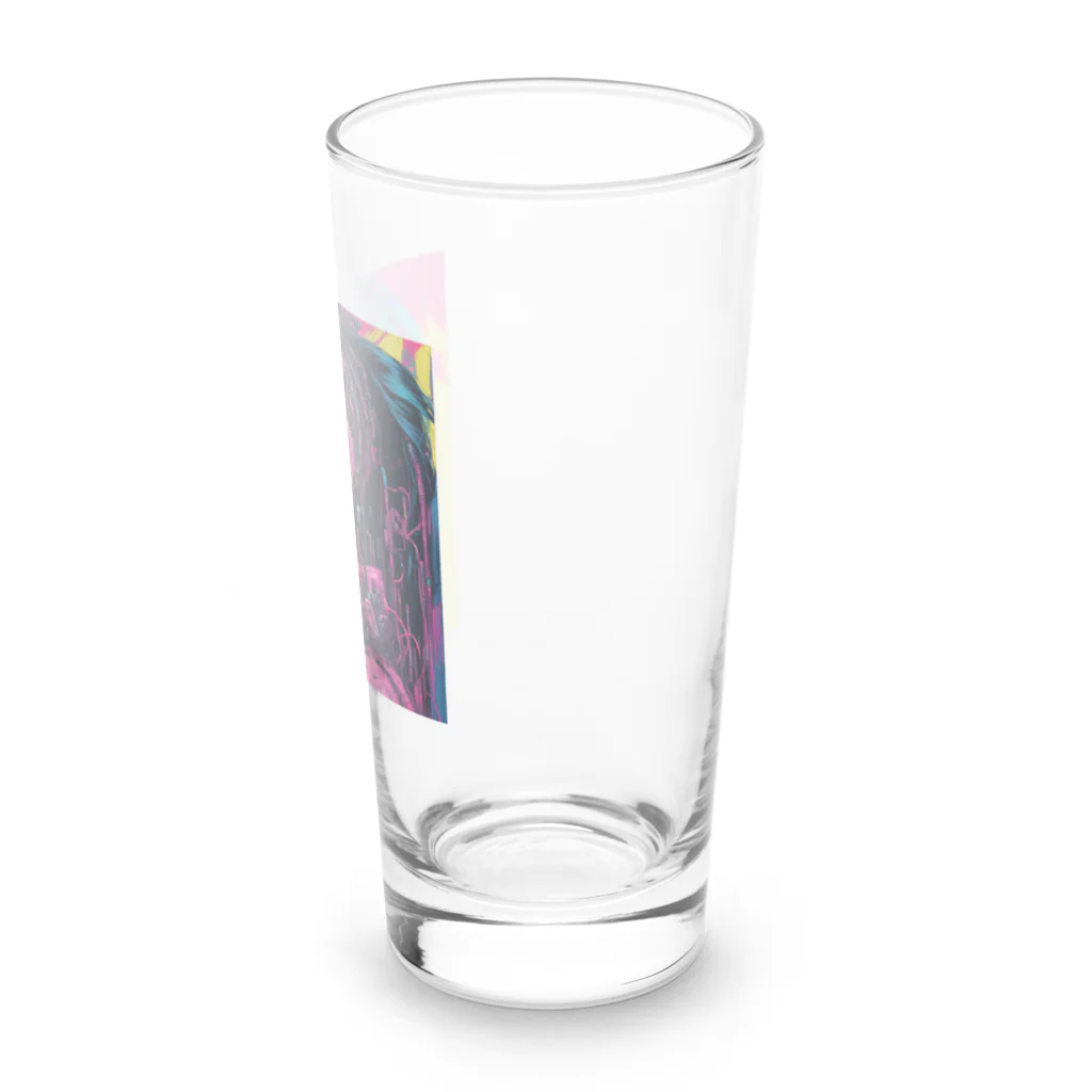 Appoのパンクガール Long Sized Water Glass :right