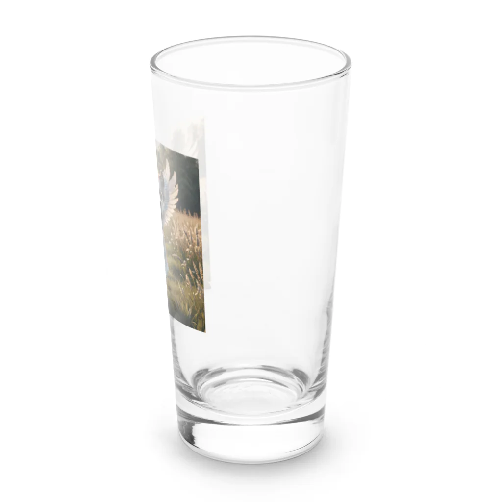 tabi555のそらとぶ犬 Long Sized Water Glass :right