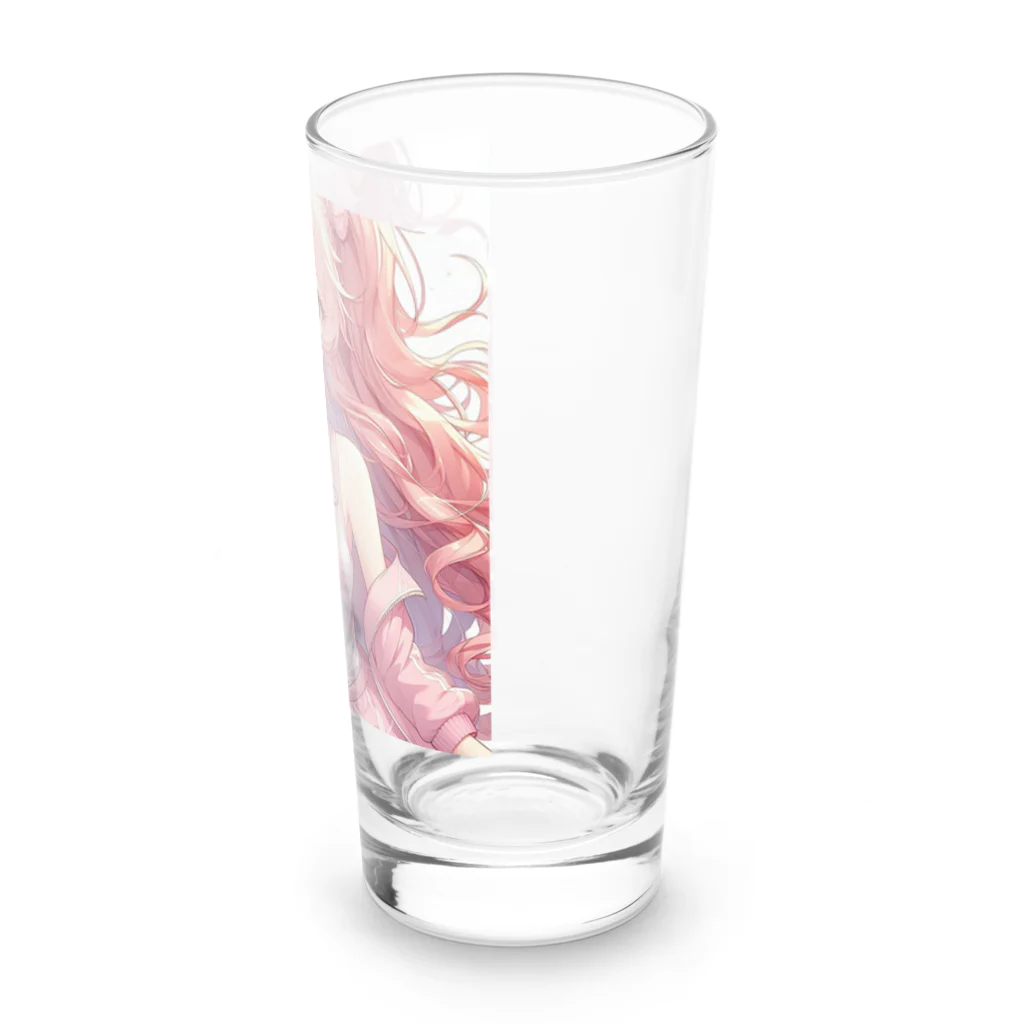 surasuramusumeのランニングをする「ジェム」 Long Sized Water Glass :right