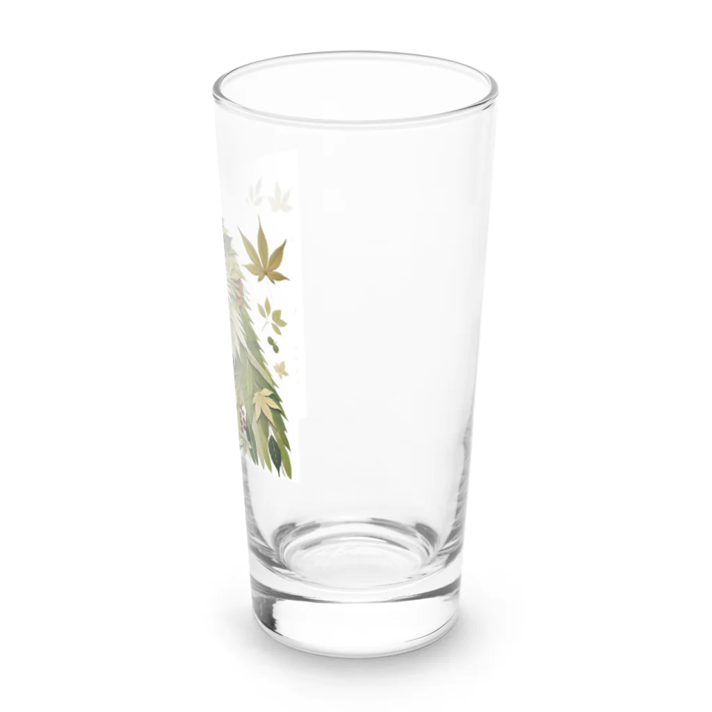 ロボぞう工務店の森が描く肖像 Long Sized Water Glass :right
