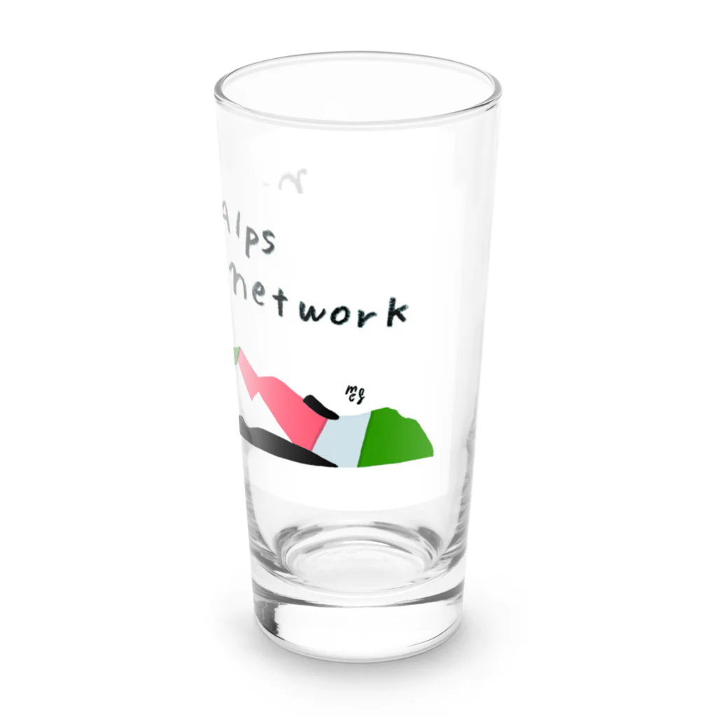 北アルプスブロードバンドネットワークの公式グッズB Long Sized Water Glass :right