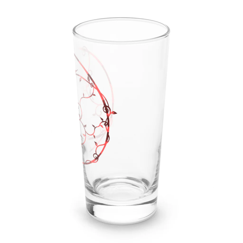 ツバメ堂の赤い鳥 Long Sized Water Glass :right