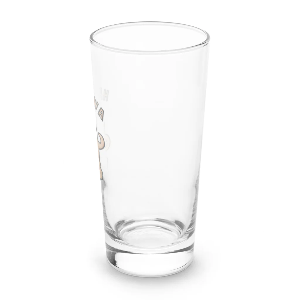 すとろべりーガムFactoryのハニワ  Long Sized Water Glass :right