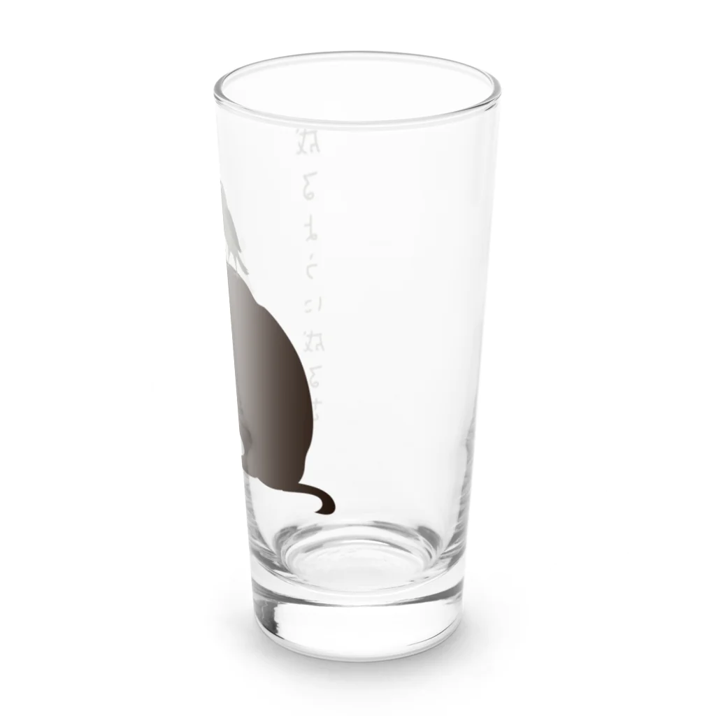 nachau7のお猿の知恵 Long Sized Water Glass :right