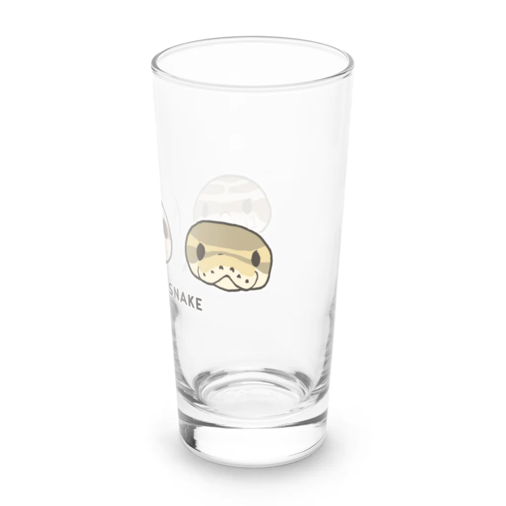 みけにょろのFront face snake Long Sized Water Glass :right