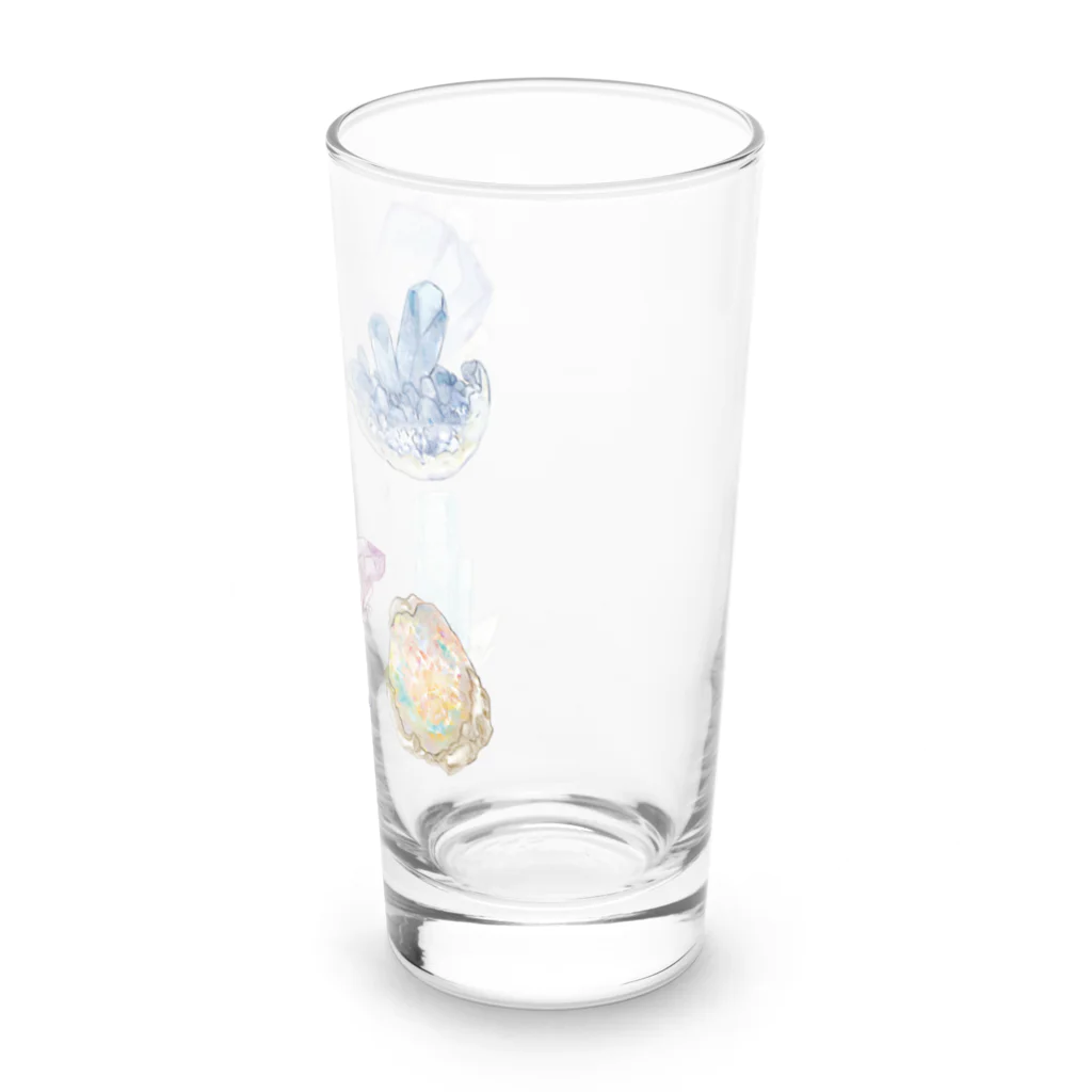 Giostraの5種の鉱物 水彩風 Long Sized Water Glass :right