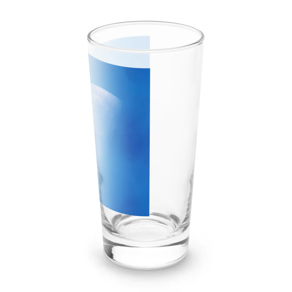 まつりの青の下弦の月 Long Sized Water Glass :right