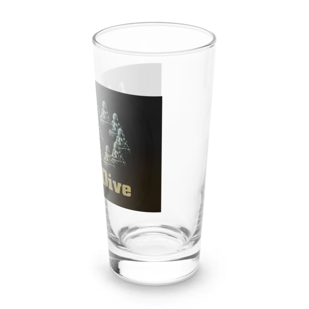 Tokyo Dive ⅡのTokyoDive2ブラックボックスロゴ Long Sized Water Glass :right